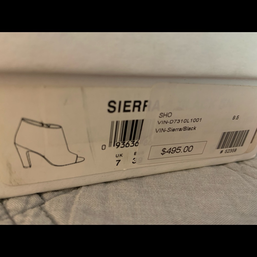 Vince Sierra Bootie In Black Python Size 9 - image 8